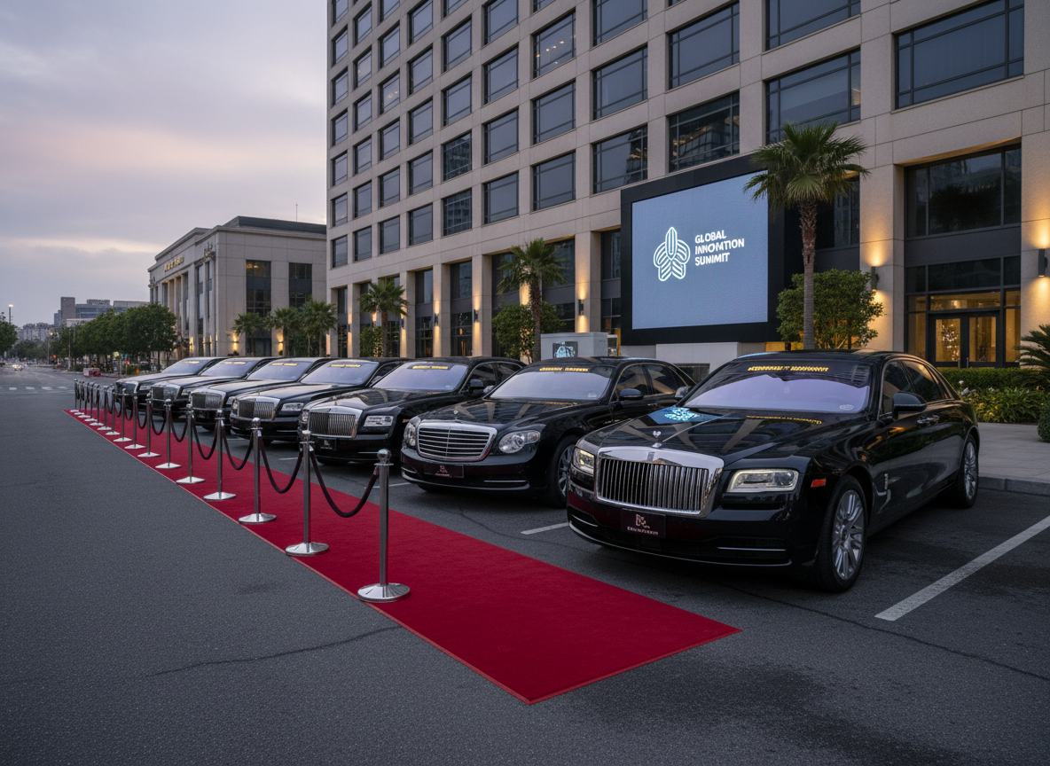 Corporate hourly chauffeur service