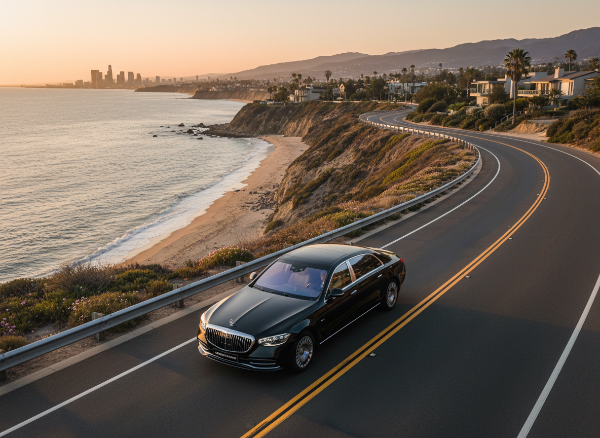 Luxury chauffeur meet and greet style transportation