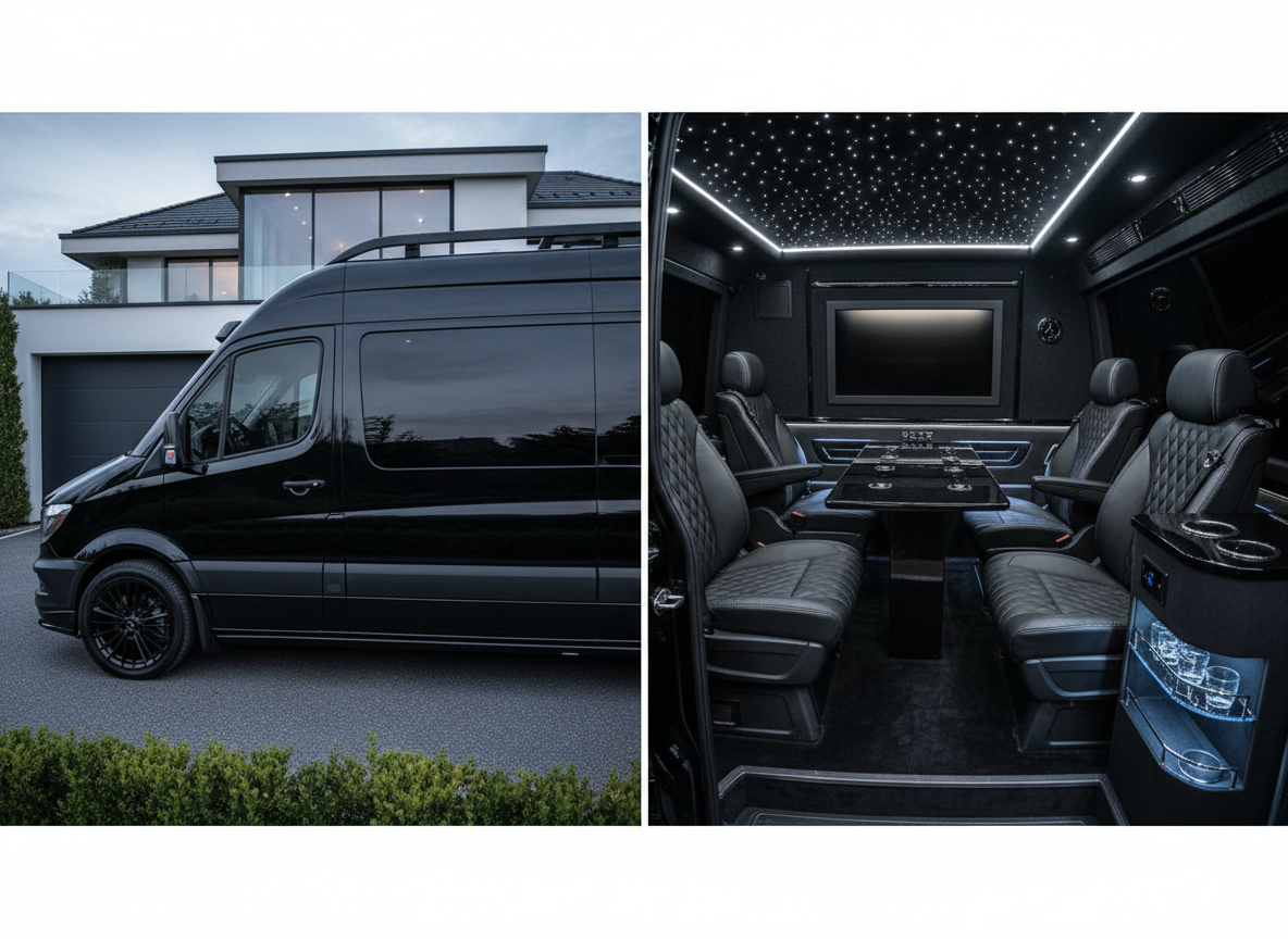 Luxury Sprinter fleet by Black ReLAX™